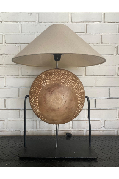 The Circle Table Lamp -  Natural